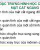 Đặc trưng hình học của mặt cắt ngang 