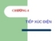 CƠ SỞ KHÍ CỤ ĐIỆN - CHƯƠNG 4: TIẾP XÚC ĐIỆN