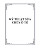 KỸ THUẬT SỬA CHỮA Ô TÔ