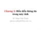 Chương 2: Biểu diễn thông tin trong máy tính