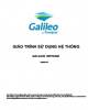Giáo trình Sử dụng hệ thống Galileo Vietnam: Phần 1