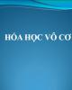 Bài giảng Hóa học vô cơ