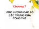 Bài giảng Lý thuyết xác suất và thống kê toán: Chương 7 - Hoàng Thị Diễm Hương