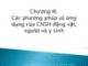 Bài giảng Công nghệ sinh học đại cương: Chương 3 - Nguyễn Thị Phương Thảo