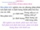 Bài giảng Hóa phân tích - ĐH Nông nghiệp Hà Nội