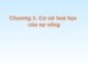 Bài giảng Sinh học đại cương: Chương 1 - Nguyễn Thị Diệu Hạnh