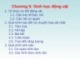 Bài giảng Sinh học đại cương: Chương 5 - Nguyễn Thị Diệu Hạnh