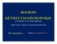 Bài giảng Kế toán tài sản ngắn hạn: Bài 3