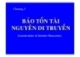 Bài giảng Bảo tồn đa dạng sinh học: Chương 5 - TS. Viên Ngọc Nam