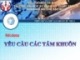 Bài giảng Thiết kế và chế tạo khuôn ép nhựa: Bài Yêu cầu của các tấm khuôn