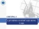 Bài giảng Hệ quản trị cơ sở dữ liệu: Chương 3 - ĐH Công nghiệp Thực phẩm