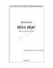 Bài giảng Hóa học