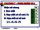 Bài giảng Hóa học vô cơ: Chương 7 - GV. Nguyễn Văn Hòa