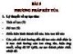 Bài giảng Hóa phân tích: Bài 5 - ThS. Nguyễn Văn Hòa