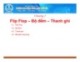 Bài giảng Flip Flop - Bộ đếm - Thanh ghi - CĐ Công nghệ Thủ Đức