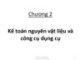 Bài giảng Kế toán tài chính 1 - Chương 2: Kế toán nguyên vật liệu và công cụ dụng cụ
