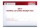 Bài giảng Đường lối cách mạng của Đảng Cộng sản Việt Nam - Bài 4: Đường lối công nghiệp hóa