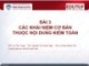 Bài giảng Kiểm toán căn bản: Bài 3 - ThS. Tạ Thu Trang
