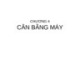 Bài giảng Nguyên lý máy - Chương 4: Cân bằng máy