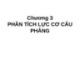 Bài giảng Nguyên lý máy - Chương 3: Phân tích lực cơ cấu phẳng