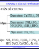 Bài giảng Công nghệ sản xuất phân bón vô cơ: Chương 2 - GV. Nguyễn Văn Hòa