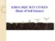 Bài giảng Khoa học đất cơ bản (Basic of Soil Science) - Chương 1: Giới thiệu khoa học đất