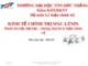 Bài giảng Kinh tế chính trị Mác-Lênin: Chương 2 - ThS. Nguyễn Thị Thu
