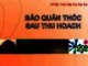 Bài giảng Công nghệ bảo quản - Bài: Bảo quản thóc sau thu hoach