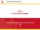 Bài giảng Nhập môn công nghệ thông tin và truyền thông: Bài 12 - GV. Lê Thanh Hương
