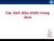 Bài giảng Lập trình Java: Bài 3 - Nguyễn Đức Hiển