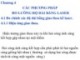 Bài giảng Kỹ thuật Laser trong chế tạo cơ khí: Chương 4 - TS. Nguyễn Thành Đông