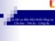 Bài giảng Khí cụ điện: Chương 11 - Các khí cụ điện điều khiển bằng tay cầu dao - nút ấn - công tắc
