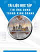 Tài liệu học tập Tin ứng dụng trong kinh doanh